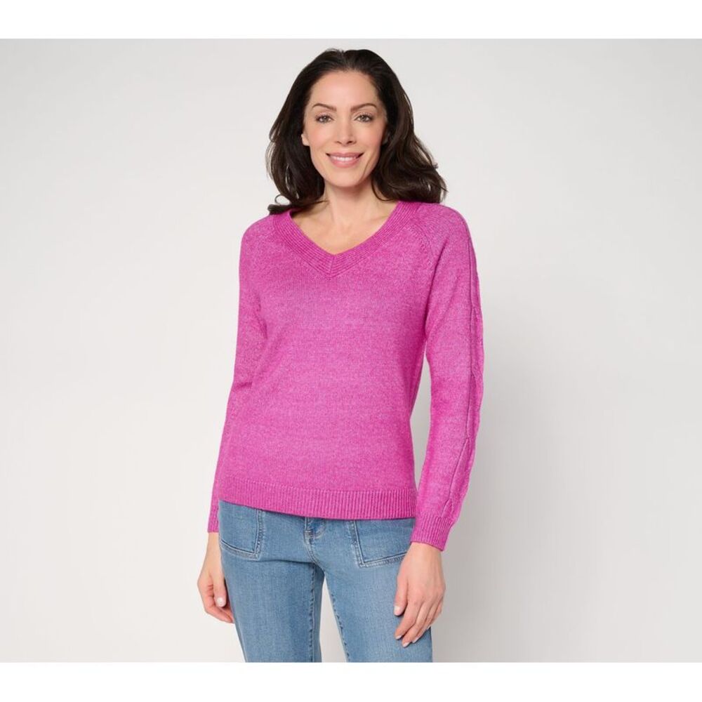 Women Control Women's Top Sweater Sz XL Make Your Selection: Pink A712740